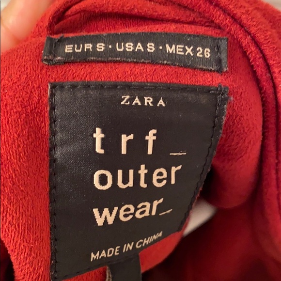 ZARA faux suede jacket - Picture 3 of 3